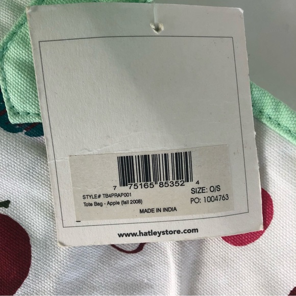 Hatley Tote Bag with Inside Zippered Pocket - Picture 9 of 11